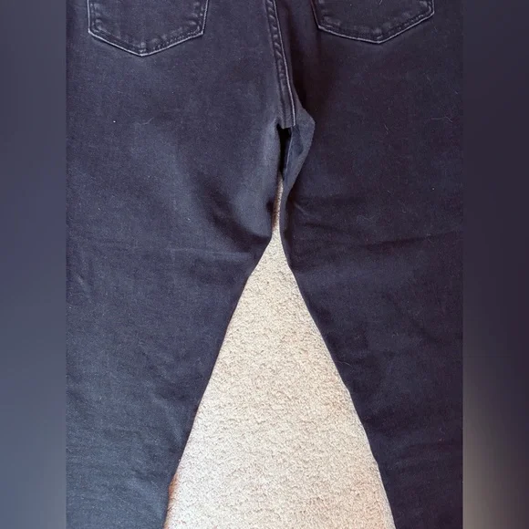 Abercrombie & Fitch Curve Love High Rise Skinny Black Jeans - Picture 6 of 6